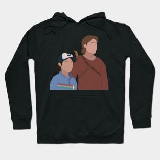 The Walking Dead Game Season 2 Clementine and Luke Fan Art Hoodie